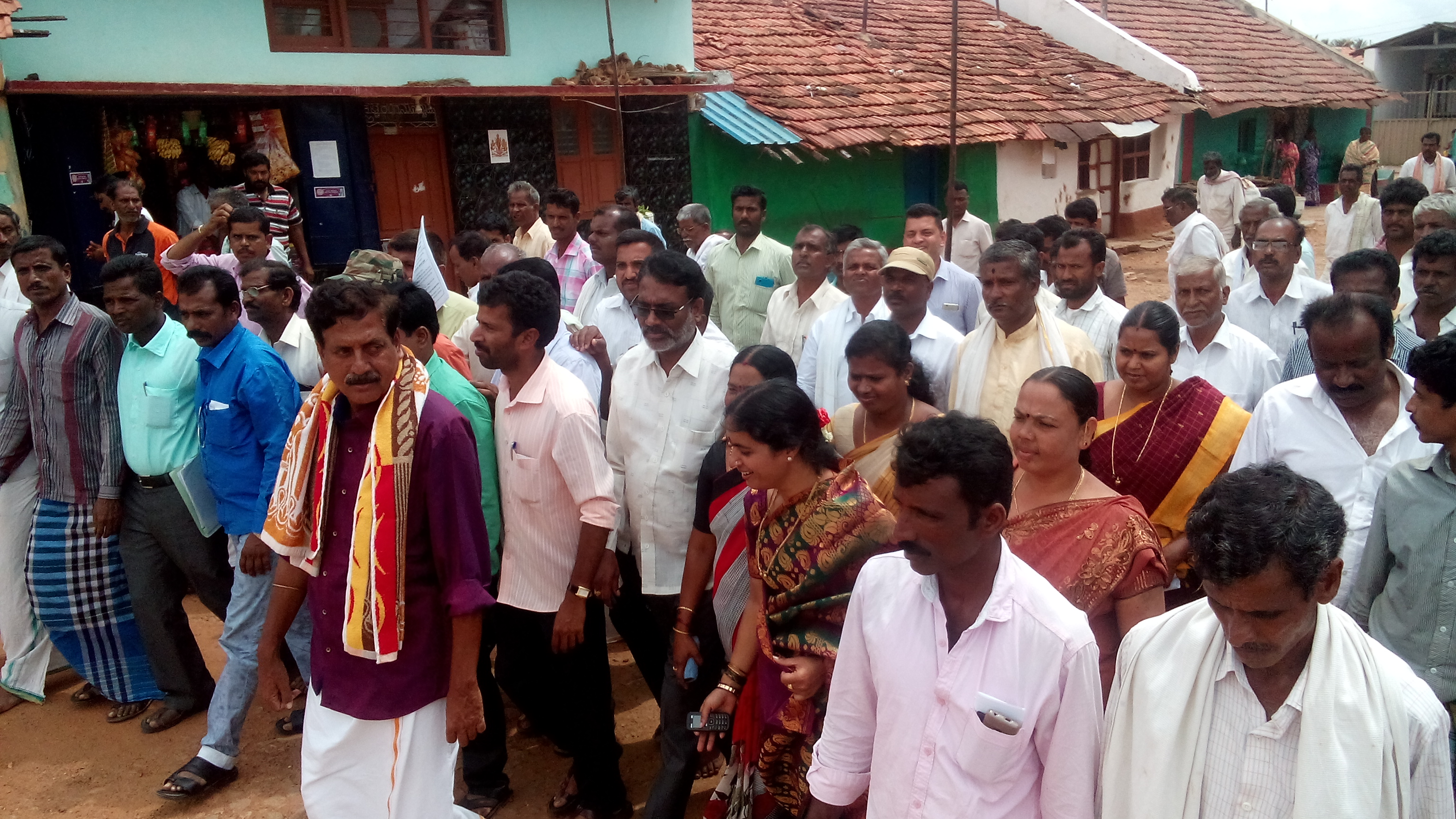 ಪಾದಯಾತ್ರೆಯ ಸಮಾರೋಪವು ನೀರಾವರಿ ಯೋಜನೆಯ ಸಂಕಲ್ಪ ದಿನವಾಗಿ ಆಚರಣೆ: ವೈಎಸ್‌ವಿ ದತ್ತ